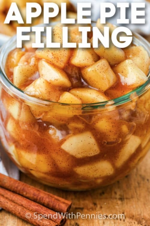 Backdate 3 Apple Pie Filling (Made On The Stovetop!) - Spend With Pennies