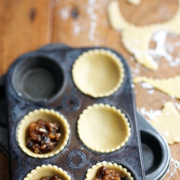 Backdate 4 Mince Pies Shortcrust Pastry