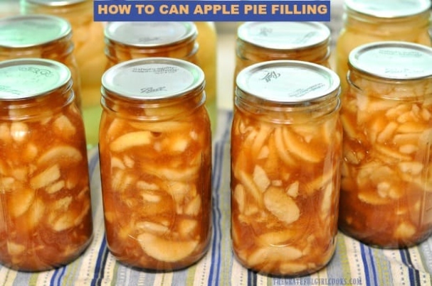 Backdate 5 How To Can Apple Pie Filling