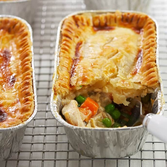 Niche Utama 1 Freezer Chicken Pot Pies