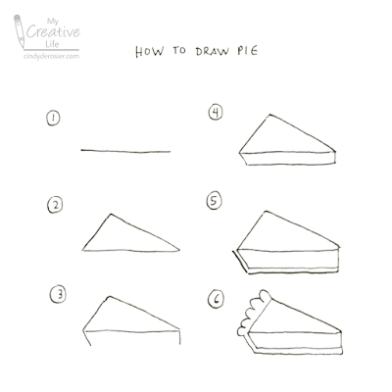 Learn How To Sketch A Delicious Pumpkin Pie With Easy Step-by-step Instructions