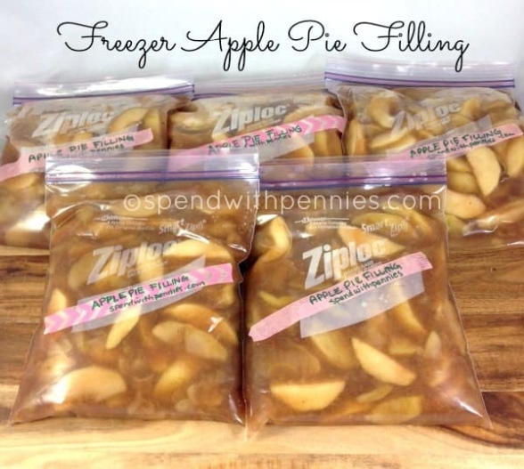 Niche Utama 2 Freezer Apple Pie Filling! (  Pies) - Spend With Pennies