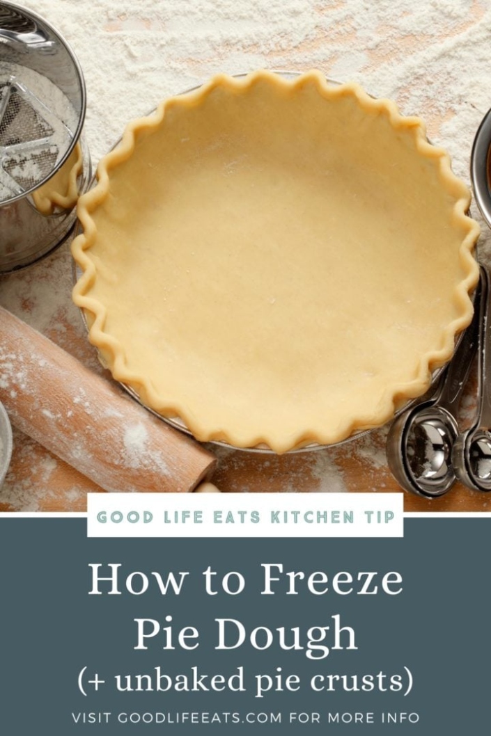 Niche Utama 2 How To Freeze Pie Dough (+ Unbaked Pie Crust)  Good Life Eats