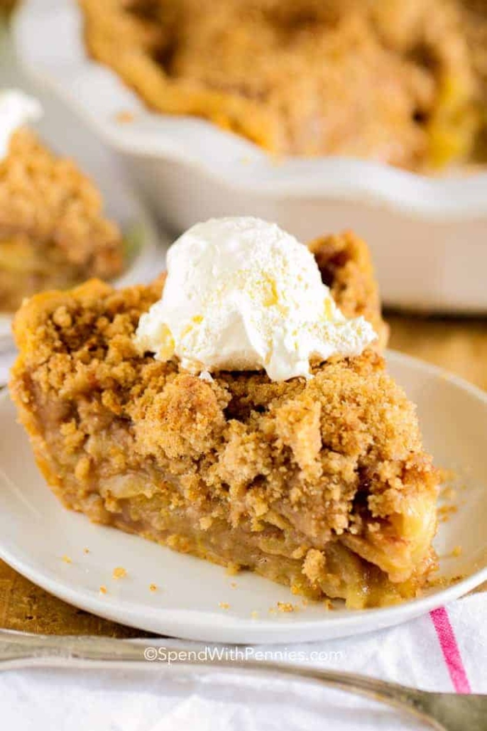 Niche Utama 2 The Best Apple Crumb Pie - Spend With Pennies